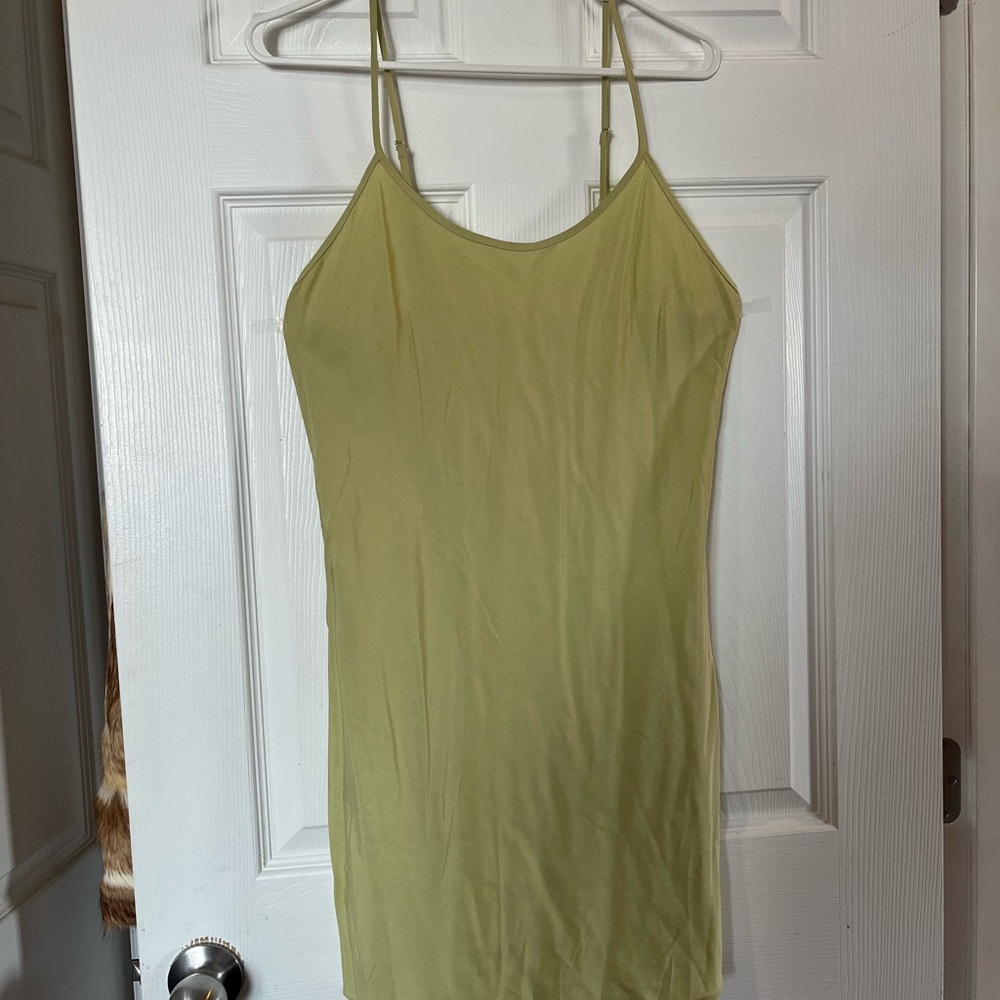 Women’s Light Green Knit Dress - Picture 2 of 7